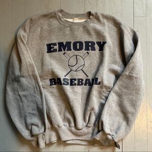 Emory baseball sweatshirt